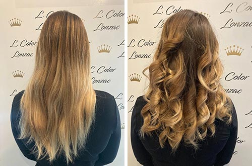 Patine beige sur retour de plage - Salon L.Color