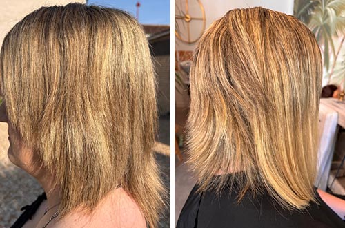 Carré plongeant 30cm - Salon L.Color