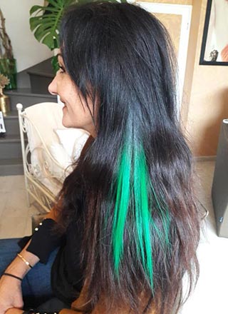 Extensions 45cm et extension fantaisie - Salon L.Color
